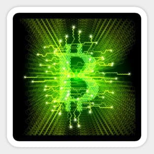 Bitcoin Concept Sticker